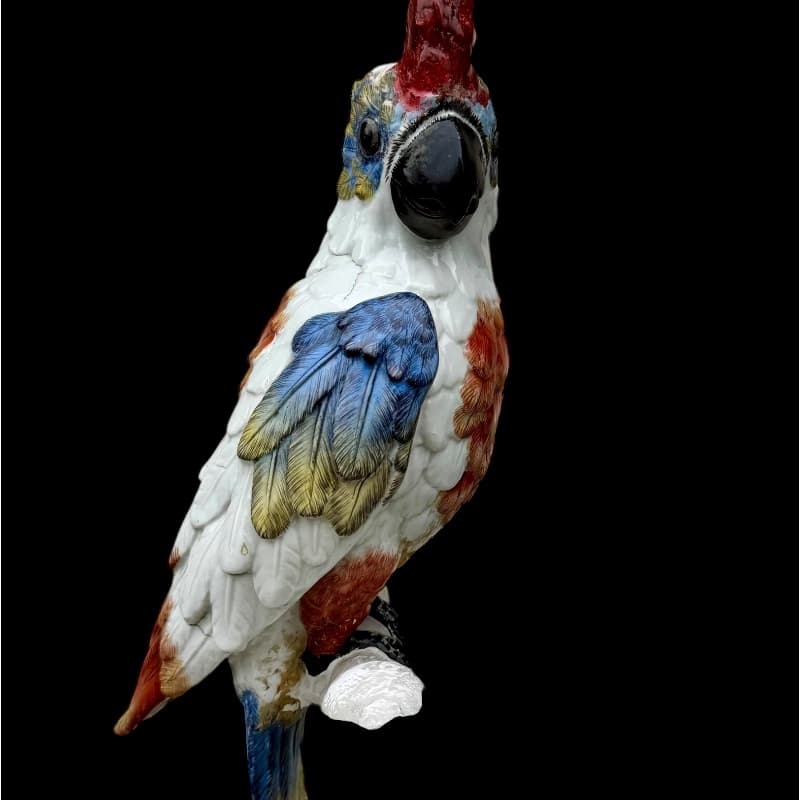 Perroquet en porcelaine - Image 4