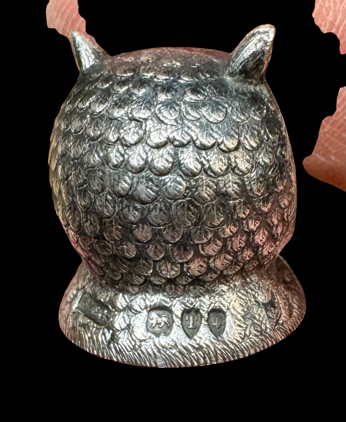 Fiole à parfum en forme d’hiboux Hukin & Heath - Image 3